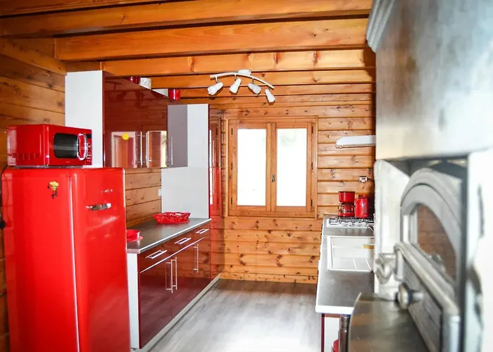 Familial A + Jardin Et Terrain De Bowling Horská chata